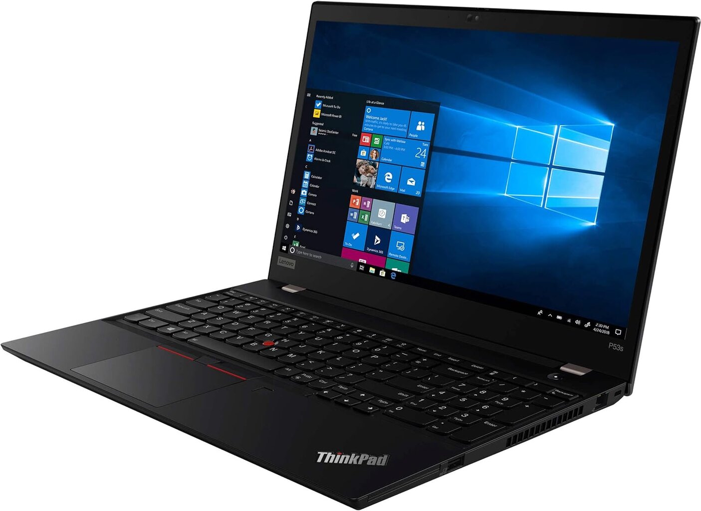 Lenovo ThinkPad P53s 15.6", Intel Core i7-8665U, 32GB, 512GB SSD, WIN 10, Juodas kaina ir informacija | Nešiojami kompiuteriai | pigu.lt