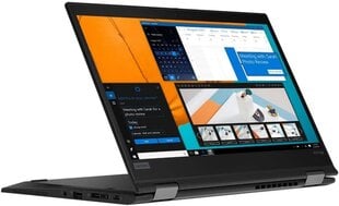 Lenovo ThinkPad X13 Yoga Gen 1 Touch 13.3", Intel Core i5-10310U, 8GB, 256GB SSD, WIN 10, Juodas kaina ir informacija | Nešiojami kompiuteriai | pigu.lt