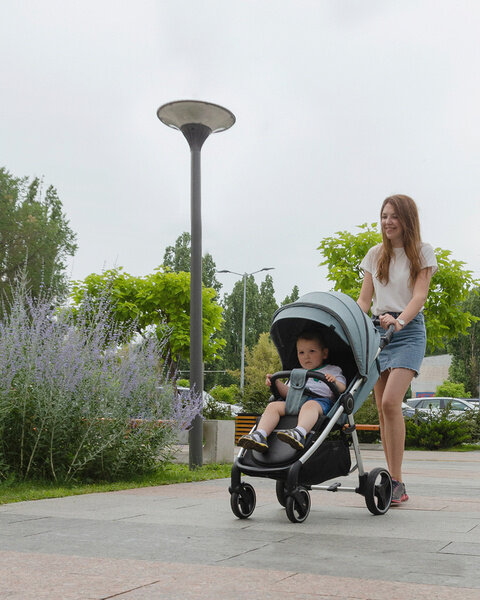 Sportinis vežimėlis Carrello Pulse, Thunder Grey kaina ir informacija | Vežimėliai | pigu.lt