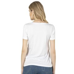 Marškinėliai moterims Ozkan 26976, balti цена и информация | Женские футболки | pigu.lt