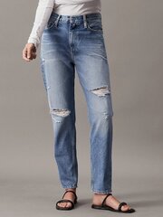 Calvin Klein Jeans джинсы для женщин Mom J20J2233101AA 560077465, синие цена и информация | Женские джинсы | pigu.lt