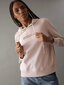 Calvin Klein Jeans bluzonas moterims Diffused Box Sepia J20J223267TF6 560077626, rožinis цена и информация | Džemperiai moterims | pigu.lt