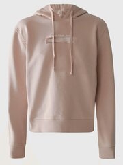 Calvin Klein Jeans bluzonas moterims Diffused Box Sepia J20J223267TF6 560077626, rožinis kaina ir informacija | Džemperiai moterims | pigu.lt