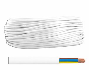 Lamex 3x0,75mm, 100 m kaina ir informacija | Kabeliai ir laidai | pigu.lt