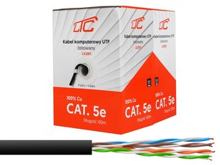 LTC Cat5e, 100 m цена и информация | Кабели и провода | pigu.lt