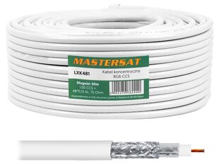 Mastersat RG6 CCS, 50 m цена и информация | Кабели и провода | pigu.lt