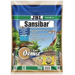 Akvariumo smėlis JBL Sansibar, 5 kg, oranžinis kaina ir informacija | Akvariumo augalai, dekoracijos | pigu.lt