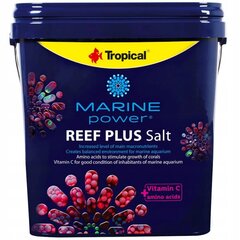 Akvariumo druska Tropical Marine Power Reef Plus, 5 kg kaina ir informacija | Akvariumai ir jų įranga | pigu.lt