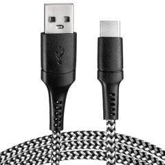 Vayox USB/USB-C, 1 m kaina ir informacija | Kabeliai ir laidai | pigu.lt