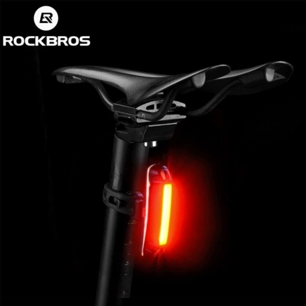 Dviračio žibintas Rockbros A54BK, juodas kaina ir informacija | Žibintai ir atšvaitai dviračiams | pigu.lt
