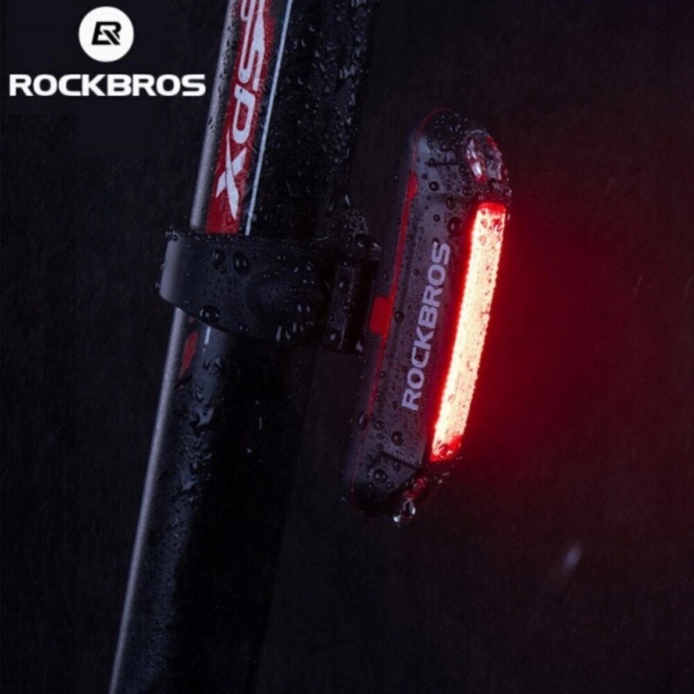 Dviračio žibintas Rockbros A54BK, juodas kaina ir informacija | Žibintai ir atšvaitai dviračiams | pigu.lt