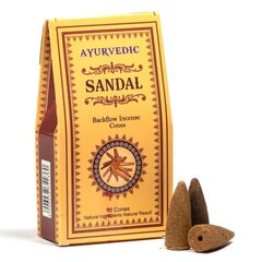 Ajurvediniai smilkalai Ayurvedic Sandal, 30 g цена и информация | Ароматы для дома | pigu.lt