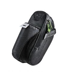 Rockbros C7-1 waterproof bicycle bag with saddle mounting 1.5l - black цена и информация | Фляги для велосипеда, флягодержатели | pigu.lt