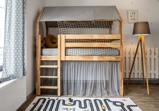 Кровать для дома с мезонином 70 см LUCY 80x160cm цена и информация | Детские кровати | pigu.lt