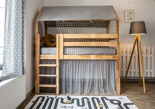 Кровать для дома с мезонином 70 см LUCY 80x190cm цена и информация | Детские кровати | pigu.lt