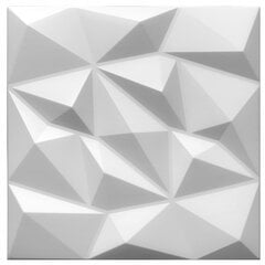 3D lubų apdailos plokštės Brylant Balta 3m2 - Už 12 vnt. Deccart kaina ir informacija | Lubų, sienų dekoro elementai | pigu.lt