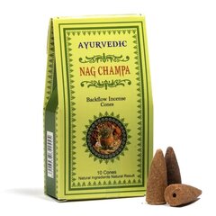 Ajurvediniai smilkalai Ayurvedic Nag Champa, 30 g kaina ir informacija | Namų kvapai | pigu.lt