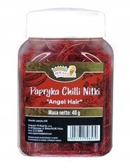 Перец Angel Hair Chilli Thread - 40 г - красивый цвет в удобной баночке цена и информация | Специи, наборы специй | pigu.lt