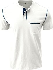 Мужская хлопковая футболка Cooleep, белая цена и информация | Футболка мужская | pigu.lt