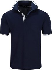 Polo marškinėliai vyrams Lldress, mėlyni kaina ir informacija | Vyriški marškinėliai | pigu.lt