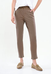 Женские брюки-чинос с поясом R-FIGYA цена и информация | Женские брюки | pigu.lt