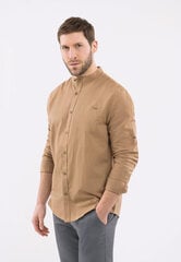 Marškiniai vyrams Volcano, smėlio spalvos kaina ir informacija | Vyriški marškiniai | pigu.lt