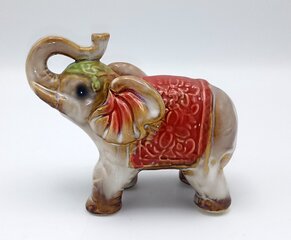 Керамические фигурки Слоны, комплект 2 шт. цена и информация | Детали интерьера | pigu.lt