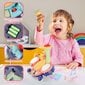 Vaikiškas būgnų rinkinys 5 viename Homcent ‎RJ28 kaina ir informacija | Lavinamieji žaislai | pigu.lt