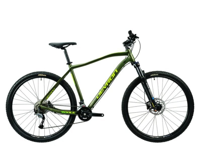 Kalnų dviratis Devron Riddle M2.9, 29", žalias kaina ir informacija | Dviračiai | pigu.lt