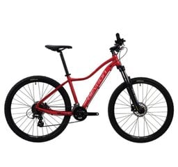 Kalnų dviratis Devron Riddle RW1.9, 27.5", raudonas kaina ir informacija | Dviračiai | pigu.lt
