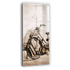 Sieninis laikrodis Itališkas dviratis kaina ir informacija | Laikrodžiai | pigu.lt