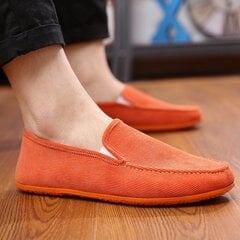 Bateliai vyrams, oranžiniai цена и информация | Мужские ботинки | pigu.lt