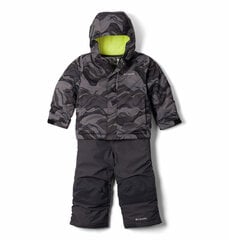 Columbia žiemos kombinezonas berniukams Buga Set SC0030-013, juodas/pilkas kaina ir informacija | Žiemos drabužiai vaikams | pigu.lt