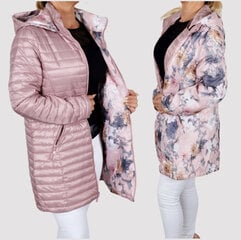 Куртка женская двусторонняя Carlota, розовая цена и информация | Женские куртки | pigu.lt