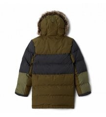 Columbia žieminė striukė berniukams Marquam Peak SB7722-327, pilka/žalia цена и информация | Зимняя одежда для детей | pigu.lt