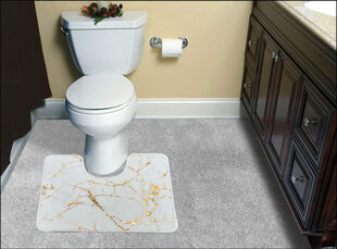 Tualeto kilimėlis Benedomo 60x50cm kaina ir informacija | Vonios kambario aksesuarai | pigu.lt