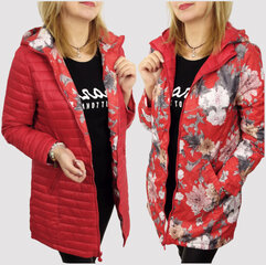 Куртка женская двусторонняя Carlota, красная цена и информация | Женские куртки | pigu.lt