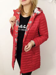Куртка женская двусторонняя Carlota, красная цена и информация | Женские куртки | pigu.lt