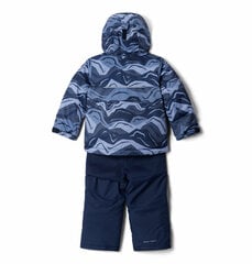 Columbia žiemos kombinezonas berniukui Buga Set SC0030-467 spalva mėlyna su printu kaina ir informacija | Žiemos drabužiai vaikams | pigu.lt