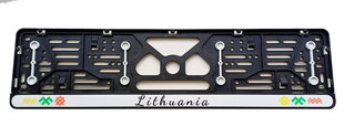 Держатель номерного знака Lithuania Virbantė 520 x 110 мм, 1 шт. цена и информация | Автопринадлежности | pigu.lt