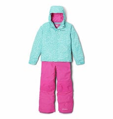 Columbia žiemos kombinezonas mergaitėms Buga Set SC0030-337, žalias/rožinis цена и информация | Зимняя одежда для детей | pigu.lt