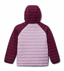 Columbia striukė mergaitėms Powder Lite EG0009-616, rožinė/raudona цена и информация | Куртки, пальто для девочек | pigu.lt