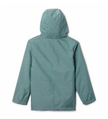 Columbia lietaus striukė vaikams Static Ridge™ Field SB1462-346, žalia цена и информация | Непромокаемая одежда для детей | pigu.lt