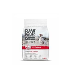 Raw Paleo Ultra для щенков мелких пород с говядиной, 750 гр цена и информация |  Сухой корм для собак | pigu.lt