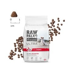 Raw Paleo Ultra jauniems mažų veislių šuniukams su jautiena, 8 kg kaina ir informacija | Sausas maistas šunims | pigu.lt