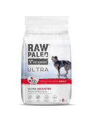 Paw Paleo Ultra Medium&Large Adult su jautiena, 2 kg kaina ir informacija | Sausas maistas šunims | pigu.lt