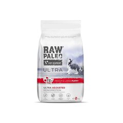 Raw Paleo Ultra vidutinių ir didelių veislių šuniukams su jautiena, 10 kg kaina ir informacija | Sausas maistas šunims | pigu.lt