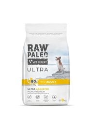 Raw Paleo Ultra для взрослых собак мелких пород с индейкой, 8 кг цена и информация |  Сухой корм для собак | pigu.lt