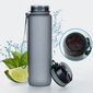 Gertuvė UZSPACE TRITAN 1000 ml, plastikas be BPA - 3038-GREY kaina ir informacija | Gertuvės | pigu.lt