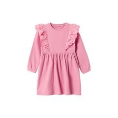 Детское платье Name It 13215107*05, розовое, 5715513536483 цена и информация | Платья для девочек | pigu.lt